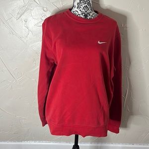 Red Nike sweater